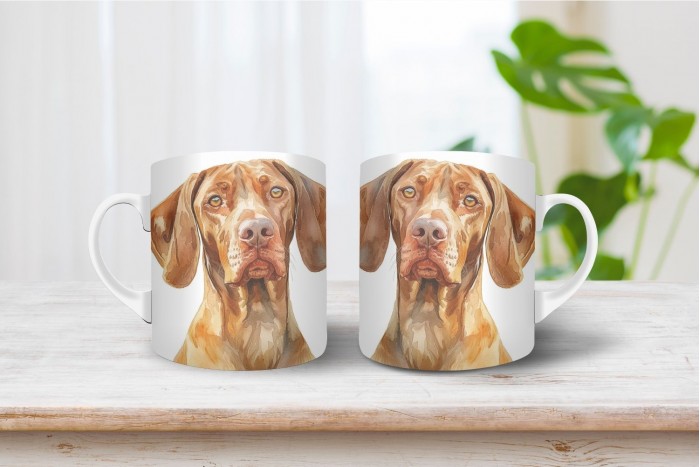 vizsla mintás bögre 2