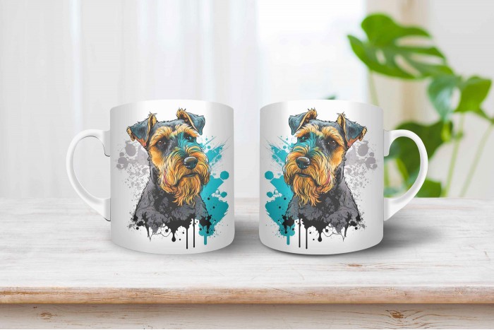 welsh terrier mintás bögre 2