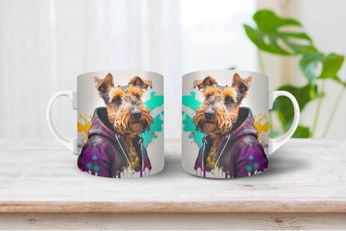 welsh terrier mintás bögre 2