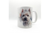 westie mintás bögre 3