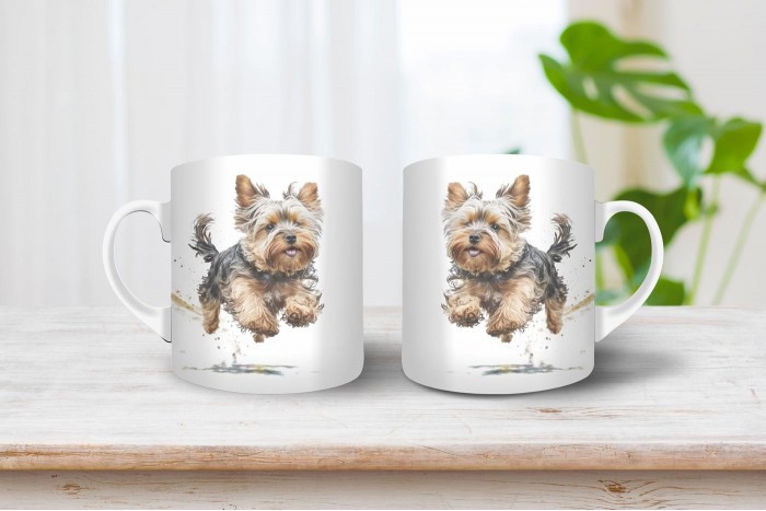 yorkshire terrier mintás bögre 2