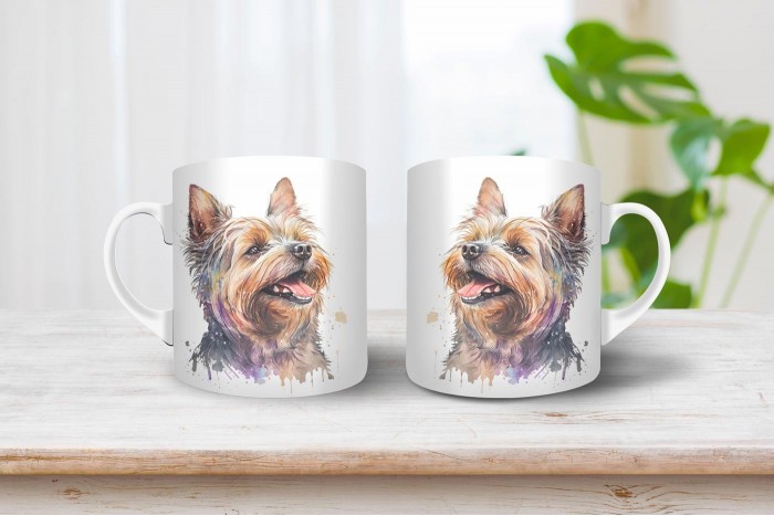 yorkshire terrier mintás bögre 2
