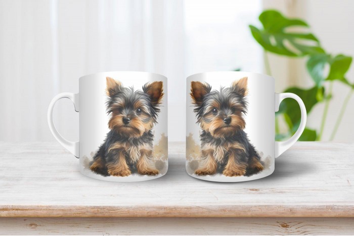 yorkshire terrier mintás bögre 2