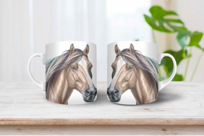 Lovas bögre boho stilusban