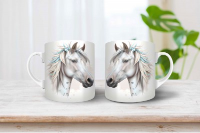 Lovas bögre boho stilusban