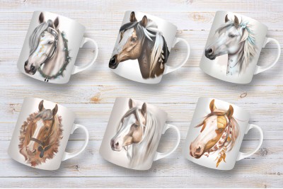 Lovas bögrék boho stílusban