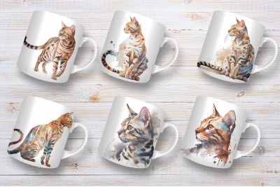 Bengáli macska bögre