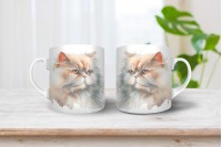 perzsa macska mintás bögre 4