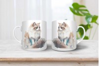 Ragdoll macska mintás bögre ragdoll macska mintás bögre 4