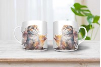 Skót lógófülü macska mintás bögre skót lógófülü macska mintás bögre 4