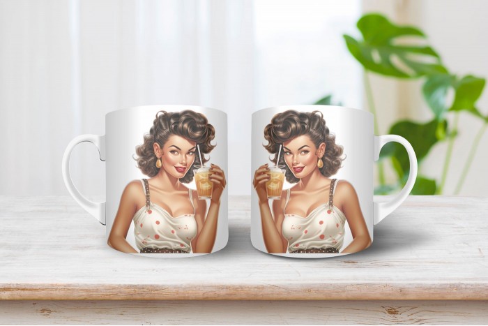 pin-up bögre - limonádé 2