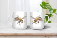 darázs mintás bögre 8