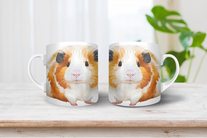 tengerimalac mintás bögre 2