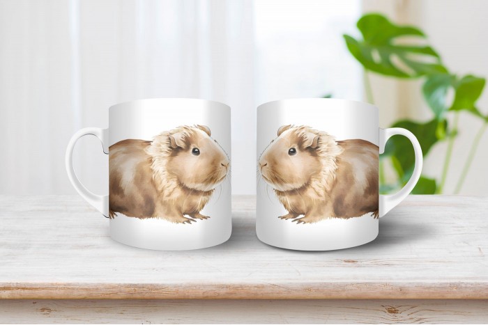 tengerimalac mintás bögre 2