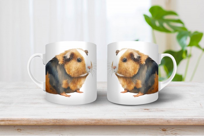 tengerimalac mintás bögre 2