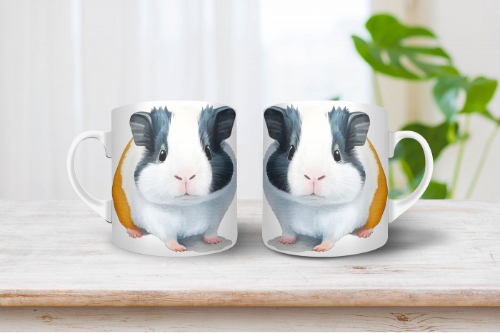 tengerimalac mintás bögre 2