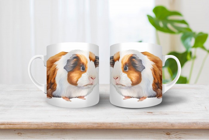 tengerimalac mintás bögre 2