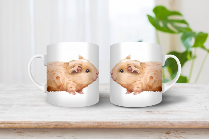 tengerimalac mintás bögre 2