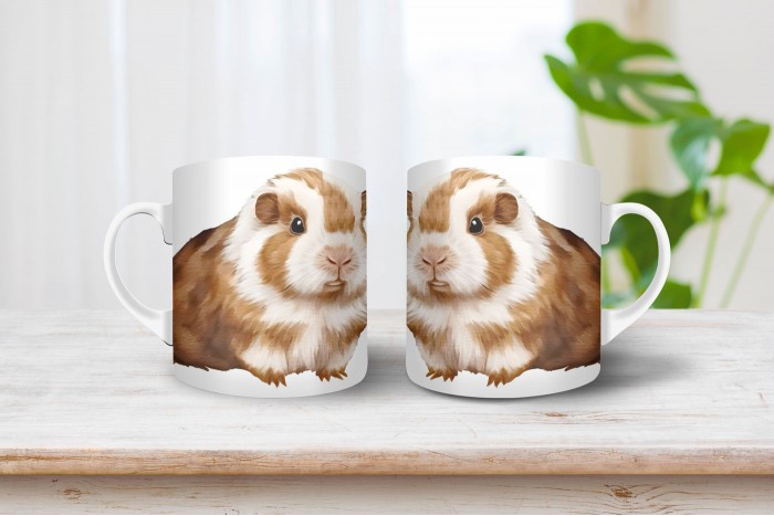 tengerimalac mintás bögre 2