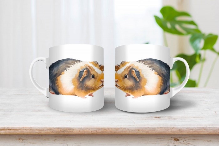 tengerimalac mintás bögre 2