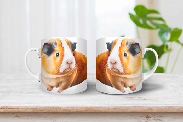 tengerimalac mintás bögre 2