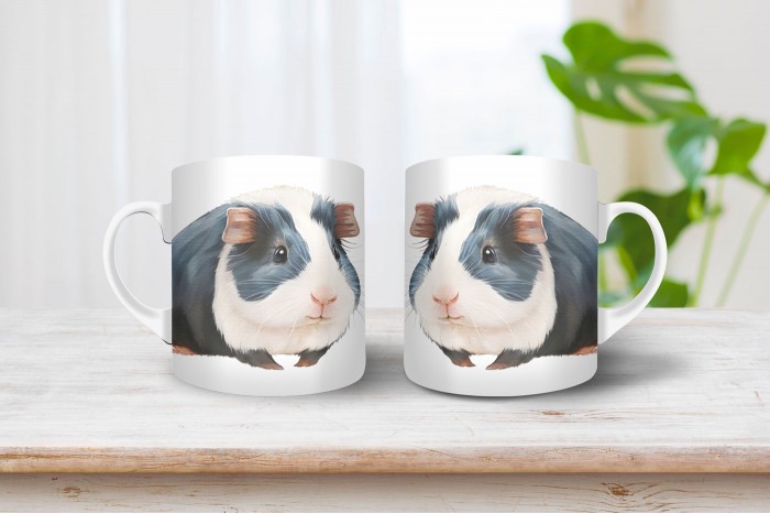 tengerimalac mintás bögre 2