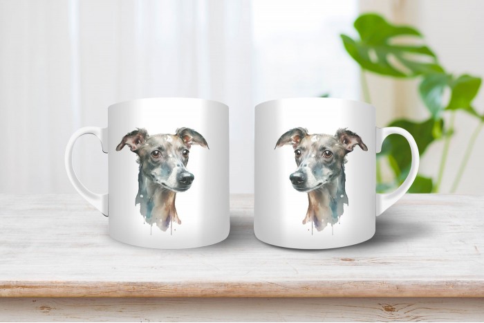 kis olasz agár mintás bögre 2