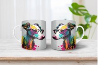 schnauzer mintás párna 10