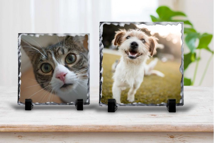 egyedi kőtábla kedvenced fényképével 2