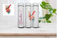 okos termo kulacs - névvel, boho mintával 23