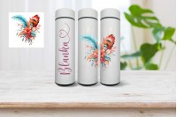 okos termo kulacs - névvel, boho mintával 24