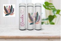 okos termo kulacs - névvel, boho mintával 19