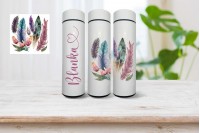 okos termo kulacs - névvel, boho mintával 22