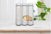 capybara mintás okos termo kulacs névvel 3
