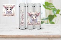 okos termo kulacs - névvel, boho mintával 8