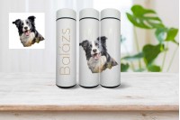 okos termo kulacs - névvel, boho mintával 11