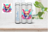 okos termo kulacs - névvel, boho mintával 15