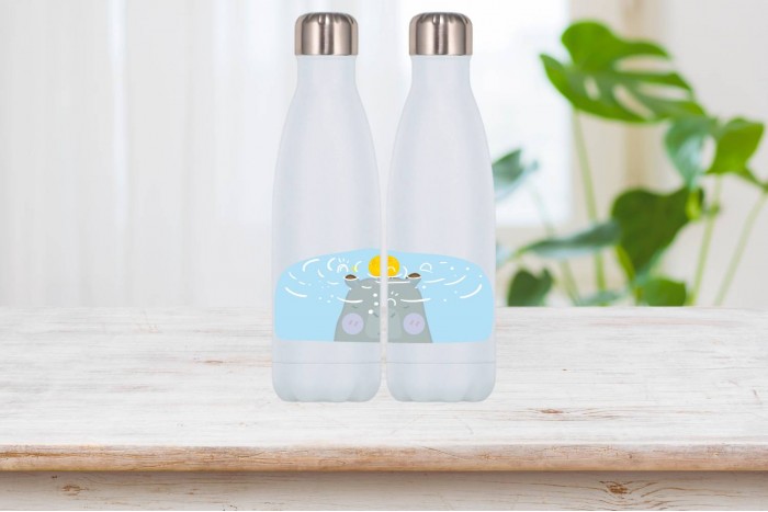 capybara mintás hőtartó palack - 750 ml űrtartalommal 2