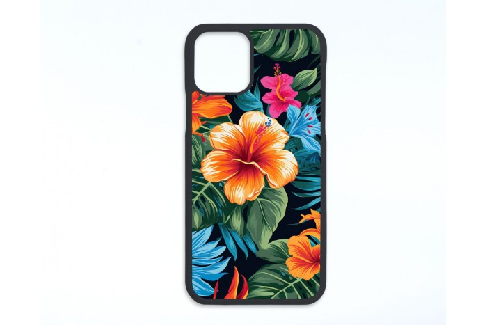 trópusi virágmintás mobiltok 2