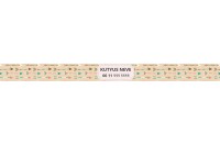 egyedi nyakörv boho mintával - állítható 3