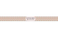 egyedi nyakörv boho mintával - állítható 3