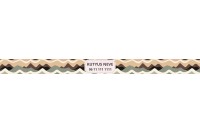 egyedi nyakörv geometrikus hegyek mintával - állítható 3