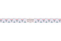 karácsonyi édesség mintás nyakörv - állítható - névvel, telefonszámmal 3