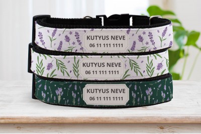 Levendulás nyakörvek