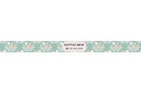 egyedi nyakörv modern virágos mintával - állítható 3