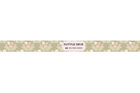 egyedi nyakörv modern virágos mintával - állítható 3