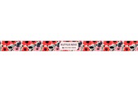 egyedi pipacsos nyakörv - állítható - névvel, telefonszámmal 3