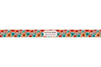 egyedi pipacsos nyakörv - állítható - névvel, telefonszámmal 3