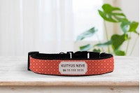 retro mintás nyakörv - állítható 11