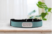 retro mintás nyakörv - állítható 20